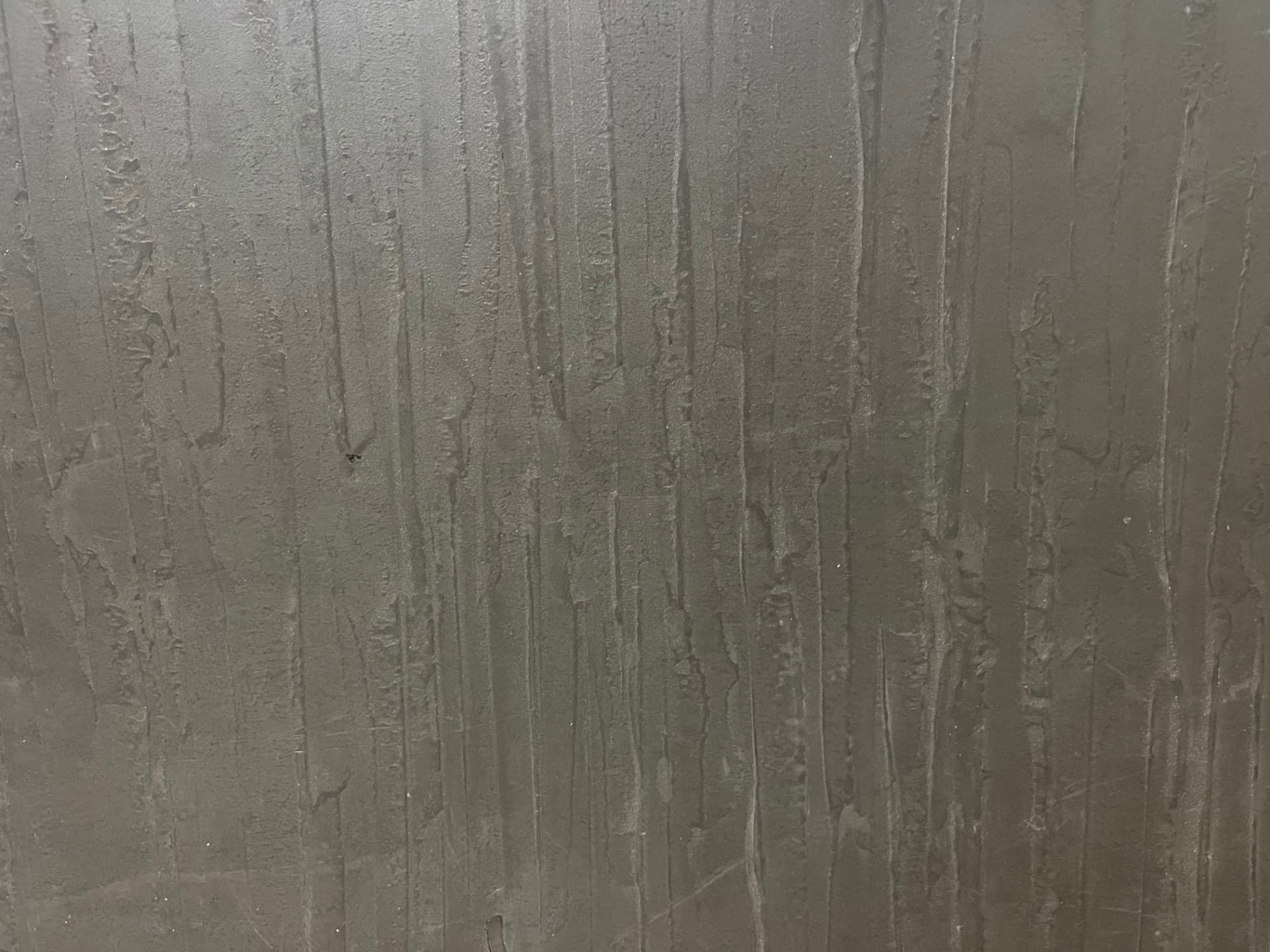 Grey Striae — hand-applied finish sample